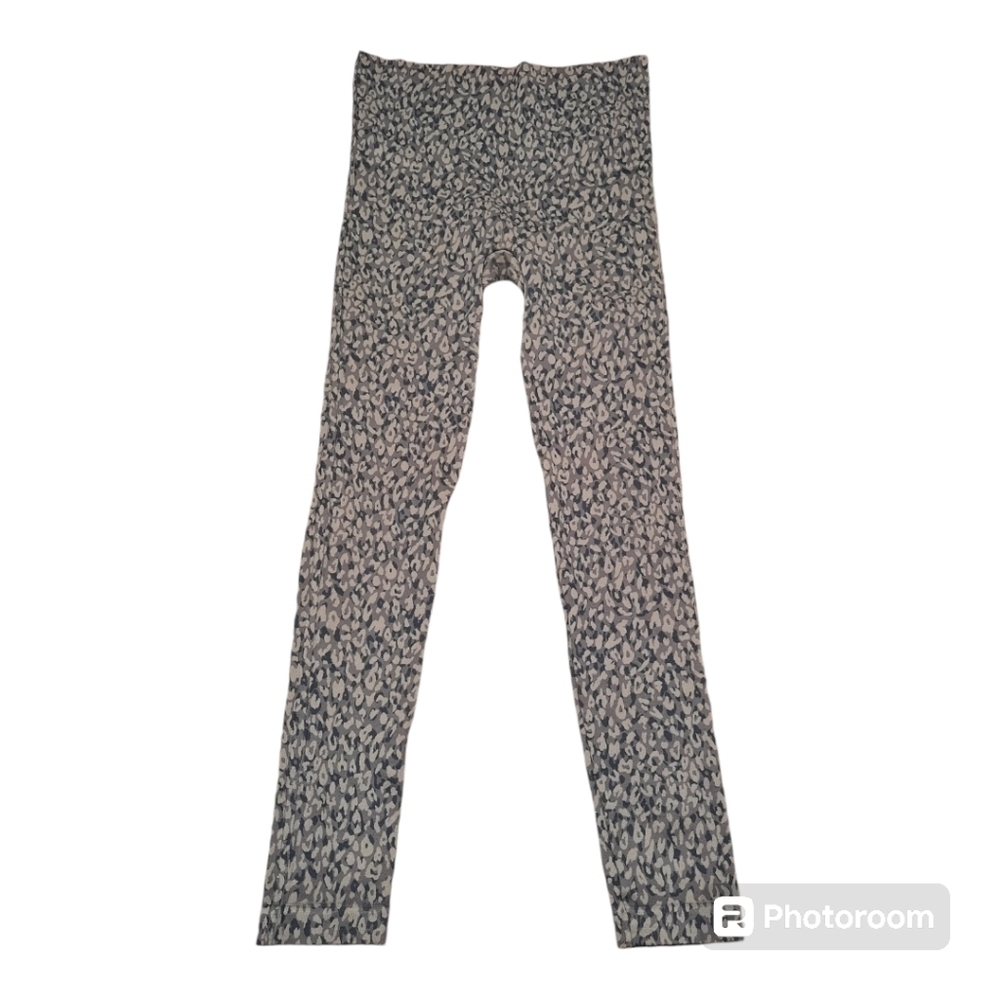 Spanx Animal Leopard Print Leggings Women's Small